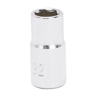Socket 9/32" 1/4"dr 6pt