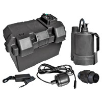 Battery Backup Sump Kit 12v