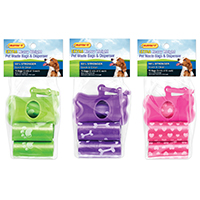 Bag Dog Waste W/disp 75ct
