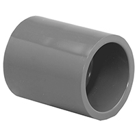 Coupling Slip 1/2" Sch80