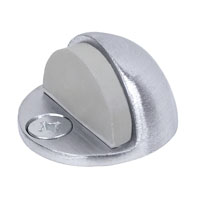 Tell Door Stop Alum 1" Stn
