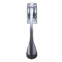Tell Door Stop 4" Brs/rbbr