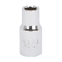 Socket 6mm 1/4"dr 6pt