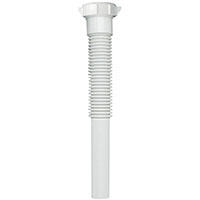 Pp Ext Tube Flex 1.25"x9" Sj Wht