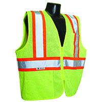 Vest Econo Mesh Class 2 Grn M