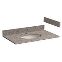 Vanity Top 31"x22" Grey