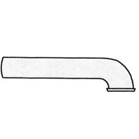 Pp Wall Tube 1.5" Sj Wht