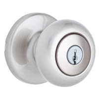 Ks Door Entry Knob Stn-nkl