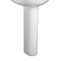 As Pedestal Leg 34-1/2"x22" Wht