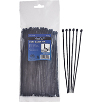 Ps Cable Tie 8" 40# Blk 100pc