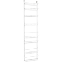 Cm Wall & Door Rack Wht Mtl