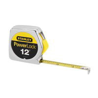 Stanley Tape Rule Pl 1/2"x12'