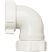 Pp Elbow Drain 90deg 1.5" Wht
