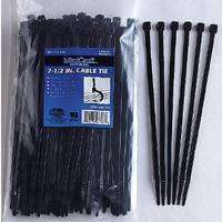 Cable Tie 7.5" 50# Blk 100pc