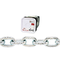 Coil Proof Chain 1/4" Galv 100'