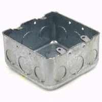 Switch Box Sqr 4"x2-1/8" Stl