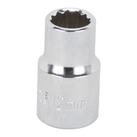 Vulcan Socket 12mm 1/2"dr 12pt
