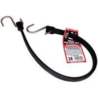 Keeper Rubber Strap .75"x24" Blk