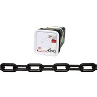 Chain #8 Plastc Blk 138'