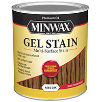 Stain Gel 1qt Aged-oak