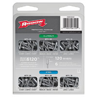 Rivet Asstd 120pc