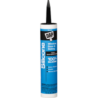 Dap Silcn Caulk 10.1oz Blk
