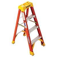 Ladder Step 4' Fbrglass Orng