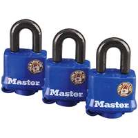 Masterlk Wthrpf Lock 1-9/16" 3pk