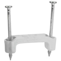 Cable Staple W/ Crown 3/4" Plast