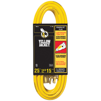 Yj Cci Ext Cord 14/3 25' Yllw
