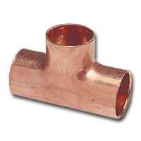Reduc Tee Cu 1x1x3/4in Cxcxc