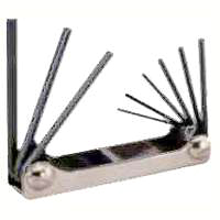 Eklind Hex Key Fold Set 5pc Lrg