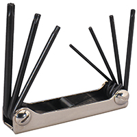 Fold-up Torx Key Set 7pc