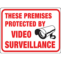 Sign Protected By Video