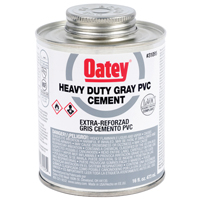 Oatey Pvc Cement Hd Gray 16oz
