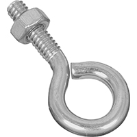 Nh 2160bc Eye Bolt 1/4"x2" Zn