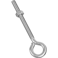 Nh 2160bc 1/4"x4" Eye Bolt Zn