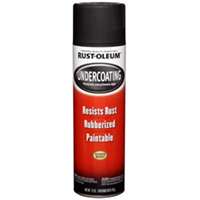Rust-o Auto Rbbr Undercoat Blk