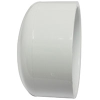 Cap Hub 4" Dwv Sch40