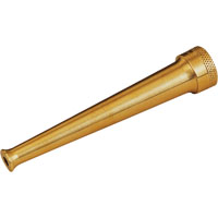 Ls Firehose Nozzle 6" Brs