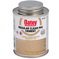 Oatey Pvc Cement Clr 16oz