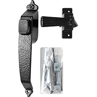 Push Button Latchwood/mtl