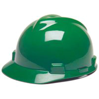 Msa Hard Hat Hdpe Shell Grn