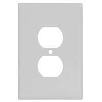 Wallplate Oversize 1g Wht
