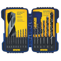 Irwin Bit Set 15pc  Blk Oxide