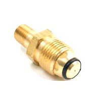 Prop Cylinder Adapter 1/4"m Brs