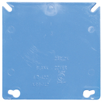 Carlon Blank Cover Sqr Blu E