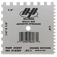 Spreader Notched Plastic