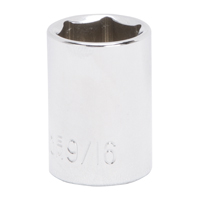 Socket 9/16" 3/8"dr 6pt