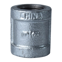 Ps Malleable Coupling  3/8" Galv